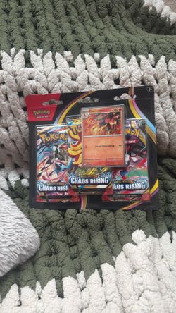 Pokémon Mega Evolution Chaos Rising 3-Pack Blister