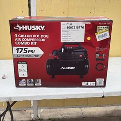 Husky 4-Gallon Air Compressor Combo Kit