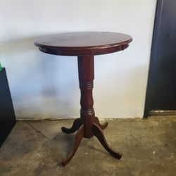 30 Inch Round Table 52 Inch Height $100 (Good Condition)