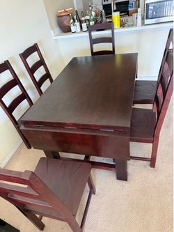 6  seat dining table