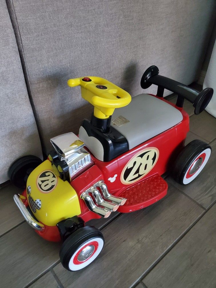 Mickey Mouse Roadster Racer Car