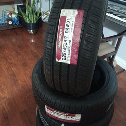4 New Tires 225/45R17 Nuevas 210. Set Of 4
