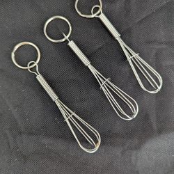 Tiny Whisk Key Chain