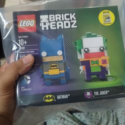 Unopened unused 2016 Lego brickheadz Batman joker