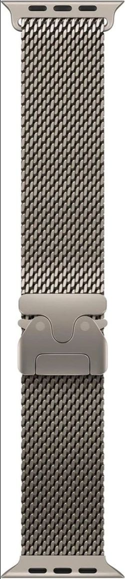Brand New Apple Watch Milanese Loop Band 49mm - Natural Titanium / Size S (100% Genuine)