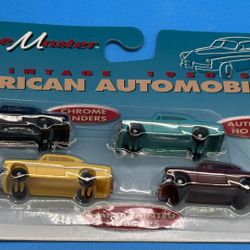 NOS New Old Stock Life-Like Trains Scene Master Vintage 1950's American Automobiles 1623 HO