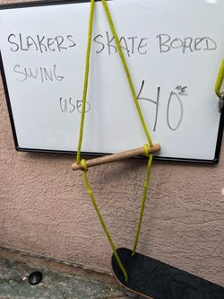 Slakers Skateboard Swing