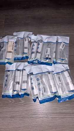 iPhone chargers ,white