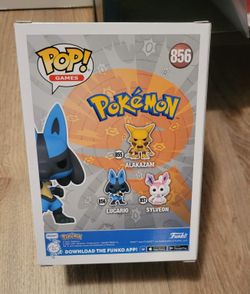 Lucario 856 - Pokémon Funko Pop! Vinyl Figure