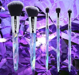 5Pcs LA Makeup Crystal brushes