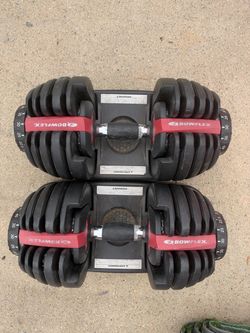 Bowflex Adjustable Dumbells