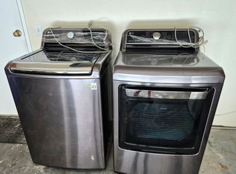 🔥 LG SMART WASHER AND GAS DRYER