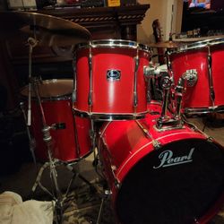 Complete Pearl Export Pro Drum Set 