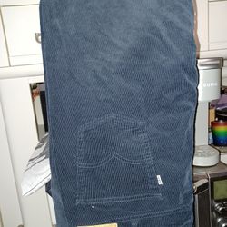 Levi's 514 Men Corduroy Blue Pants Size 42x30
