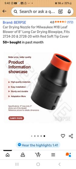 Car Drying Nozzle