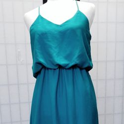 Green Maxi Dress S