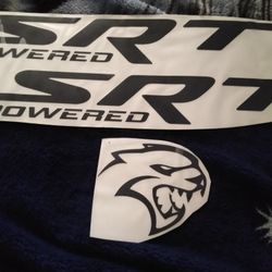 SRT hellcat Vinyl Decal