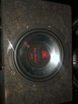 American pro subwoofer 300w