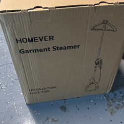brand new unopened box garment steamer With Hanger 