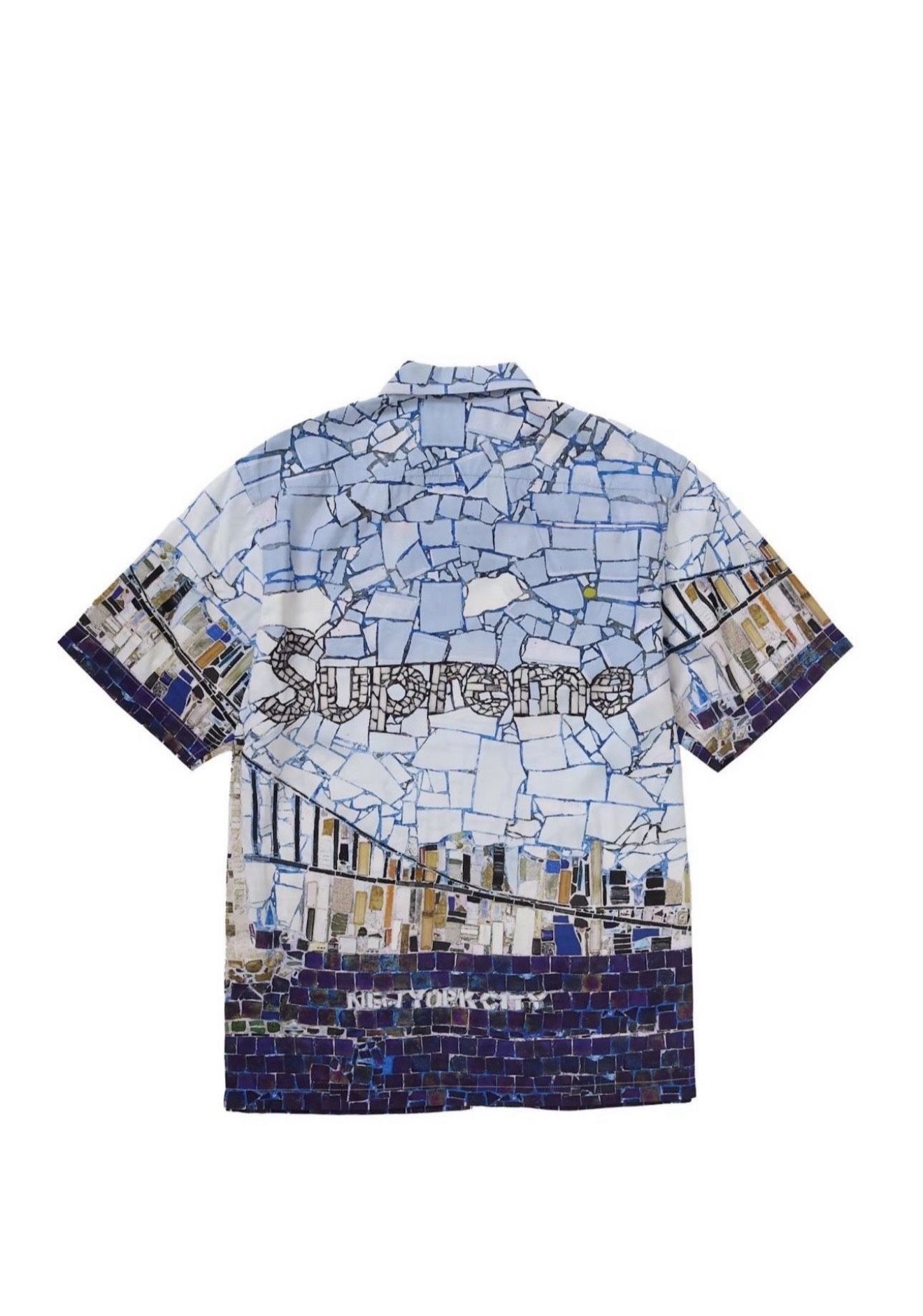 Supreme Mosaic Shirt S/S Multicolor