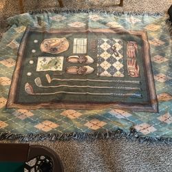 48” x 66” Golf  Wall Hanging