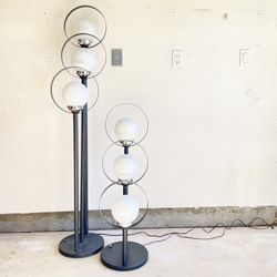 Mid Century Modern Globe Lamps MCM