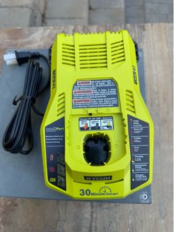 Brand new unused Ryobi One Plus 18V 30 minutes fast battery charger