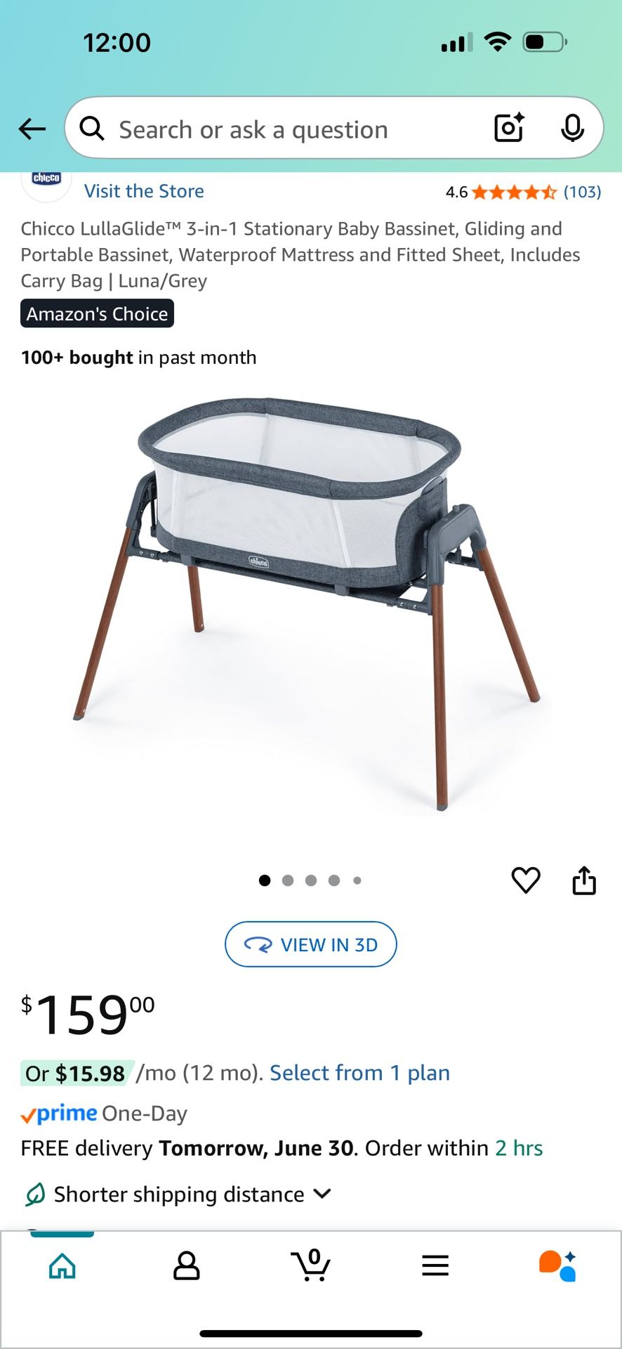 Chicco Bassinet