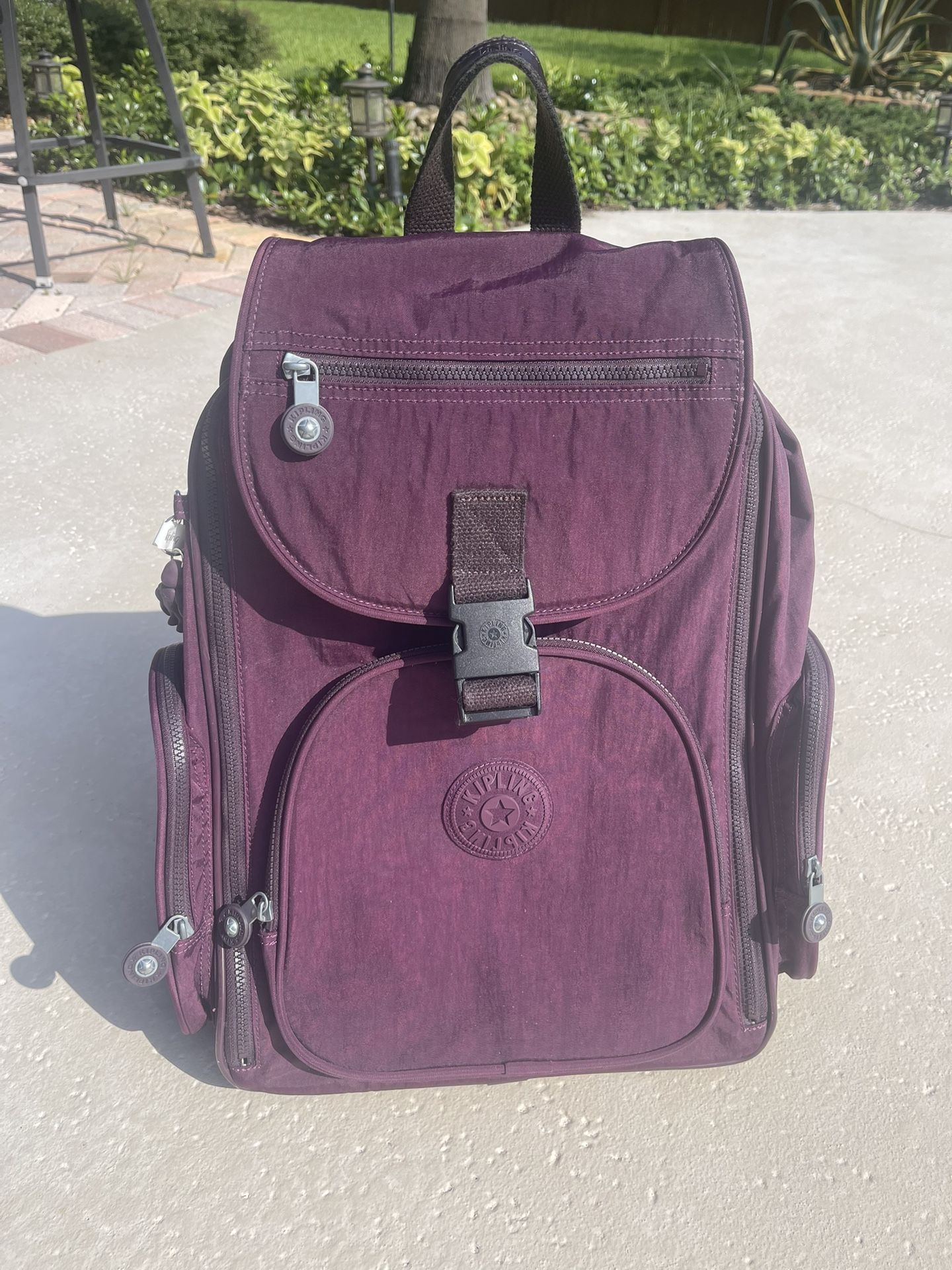 Kipling Rolling Carry On Backpack