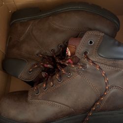 BRAHMA Steel Toe Boots Size 6