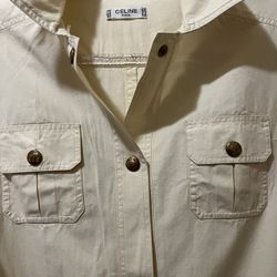 Mini Dress Vintage Celine Paris 