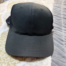 Carhartt Black Mesh Trucker Snapback Hat Adjustable