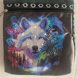 Crossbody Diamond Art Purse