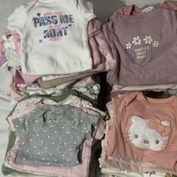 0-3 Girl Baby Shirt 