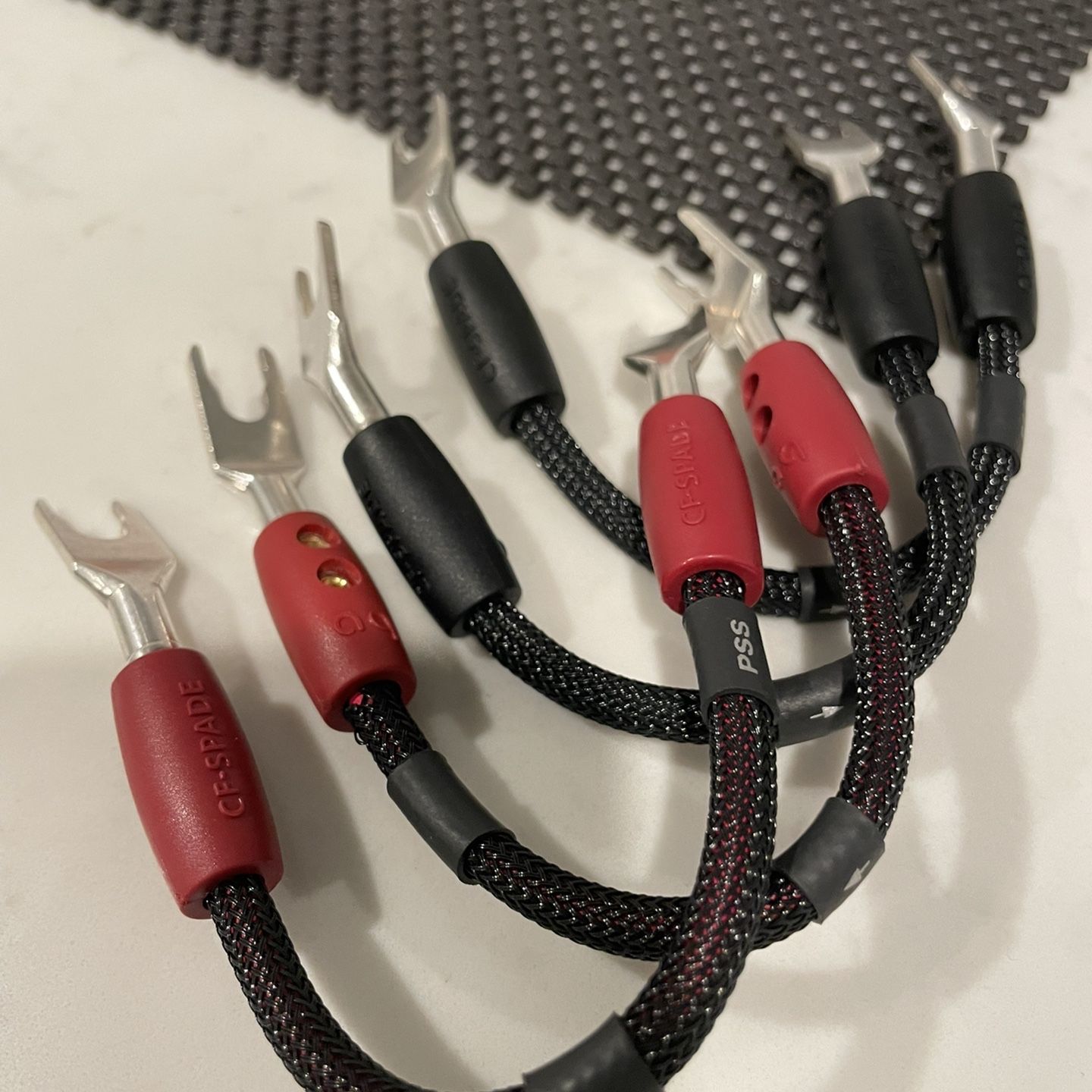 ケーブル・シールド audioquest Biwire Jumpers Silver (PSS) Audioquest BiWire Jumpers SILVER (PSS) Set of 4 for Sale in Covina