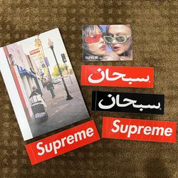 Supreme FW23 Book & Sticker Bundle