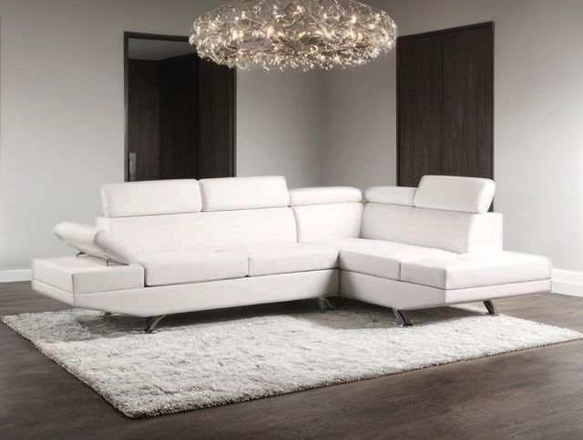 White Sectional 