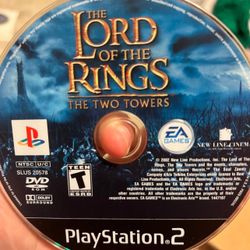 Lord Of The Rings For PlayStation 2