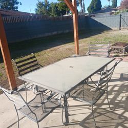 Outdoor Table & Chair Set