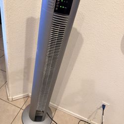 Lasko 48-in Indoor Oscillating Personal Fan , Gray