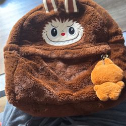 Cute Fuzzy Backpack