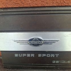 AMPLIFICADOR AMPLIFIER 4 CHANELS GOOD CONDICIÓN ABLO ESPAÑOL