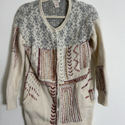 XS Sundance Embroidered Cardigan