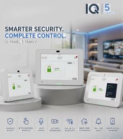 Security alarm panel and sensors