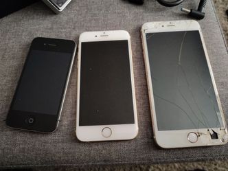 iPhones for parts