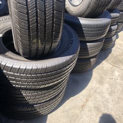 Set Of Four Wheels Size 245/70R17 Brand Michelin