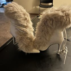 Fur Boot Heel 