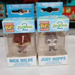 Set De Llaveros Zootopia #2