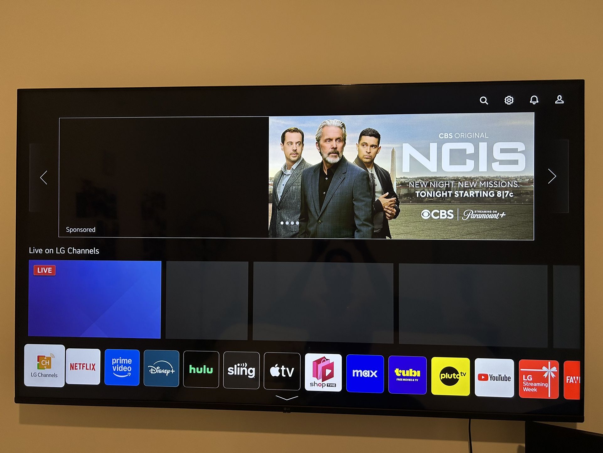 LG 65” CLASS UQ75 Series LED 4k UHD