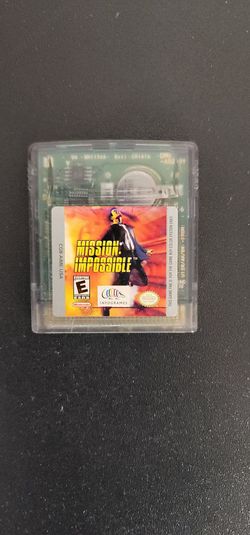 Mission: Impossible Game Boy Color Cartridge